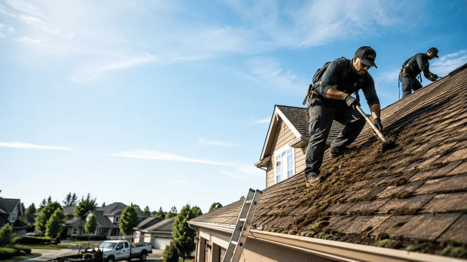 Roof Moss Removal in Lancaster, MO near me